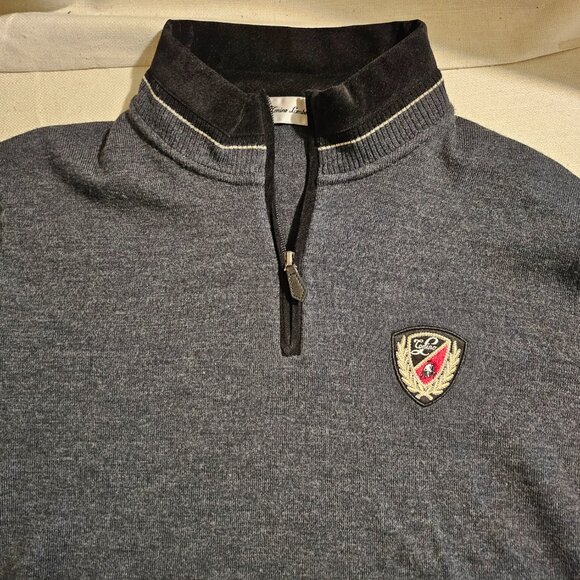 Tonino Lamborghini Men's Pull Over Wool Sweater - Size L - Picture 3 of 7